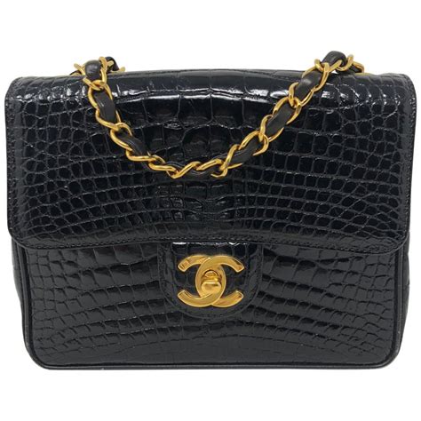 crocodile chanel handbags sale